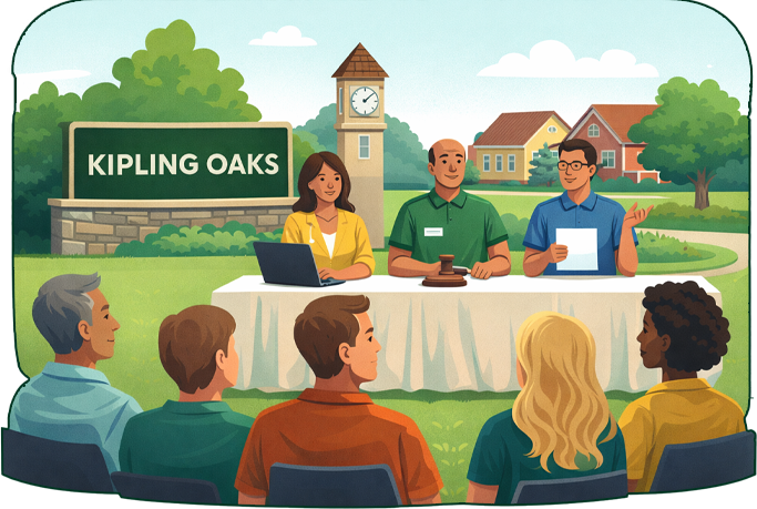 Kipling Oaks HOA board members